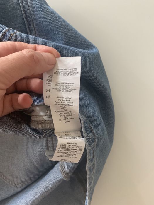 Primark denim dżinsowa jeansowa niebieska spódnica r. 38/40
