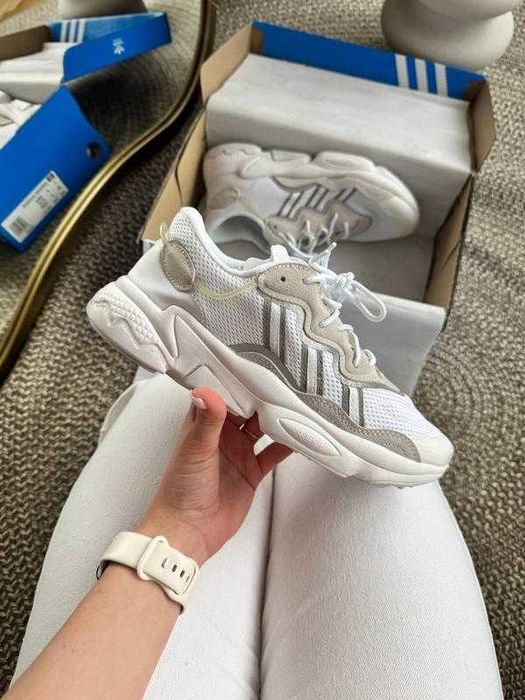 ‼️Акція / Останні Розміри‼️Кроссовки Женские Adidas Ozweego White/ Жіночі Кросівки Адідас Озвіго/Кроссовки адидас Озвиго