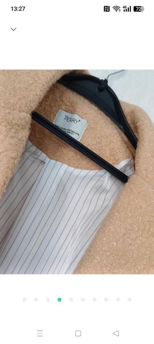Пальто букле «Тедді» oversize