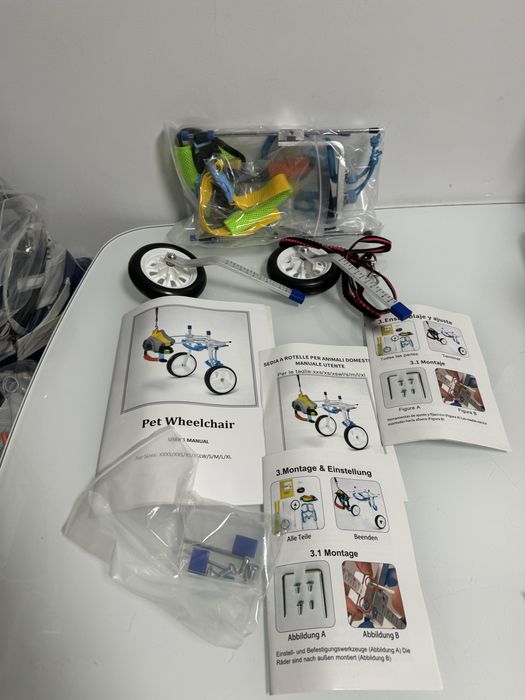 Wózek inwalidzki  dla psa tylne lapy