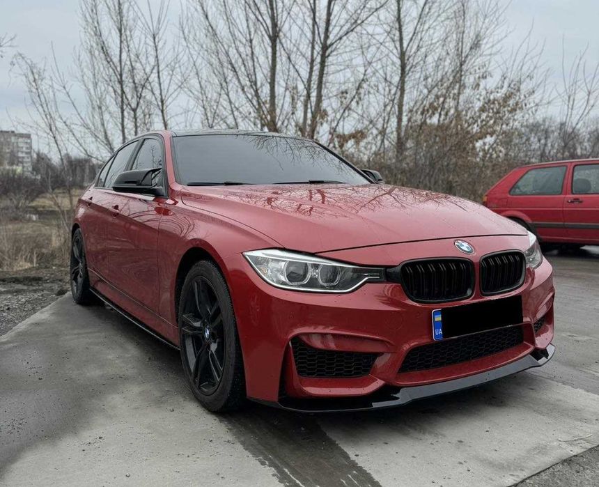 Сплітер (накладка) переднього бампера BMW F30/F31 М3 губа