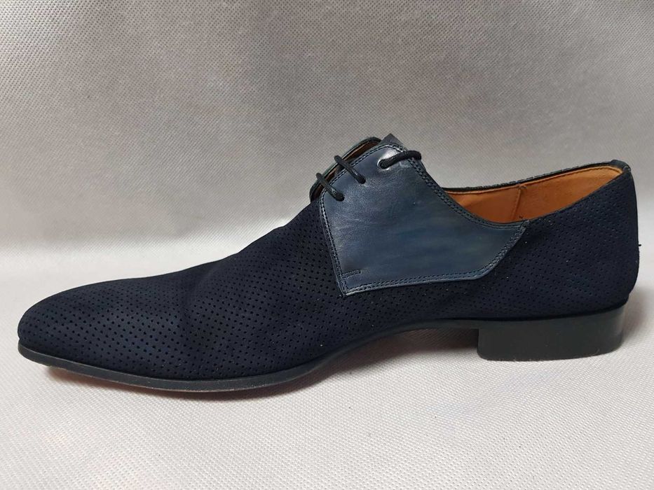 MAGNANNI - Męskie Buty Eleganckie roz. 41,5 - 27 cm SUPER