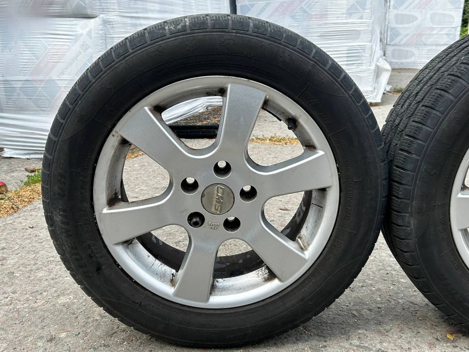 диски титани комплект дисків пасат б6 гольф 5 6 5/112 16 радіус Volkswagen