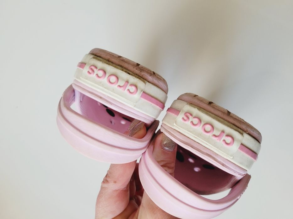 Klapki z doczepami Crocs r. 25/26