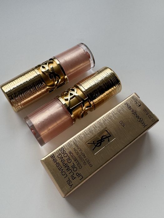 Блиск олія для губ YSL лімітовані відтінки