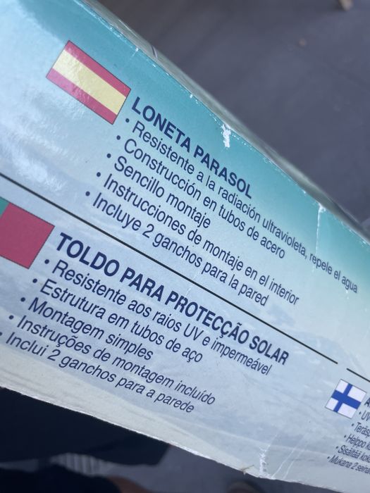 Toldo para proteçao solar
