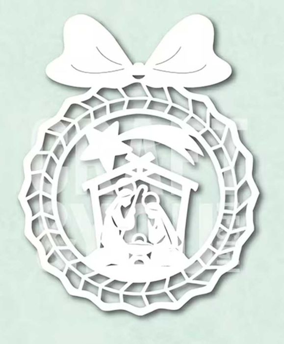 Cortante Bola Decorativa de Natal