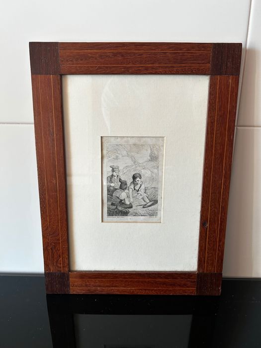 Gravura Tomaz da Anunciação - "Jogos Tradicionais Portugueses"