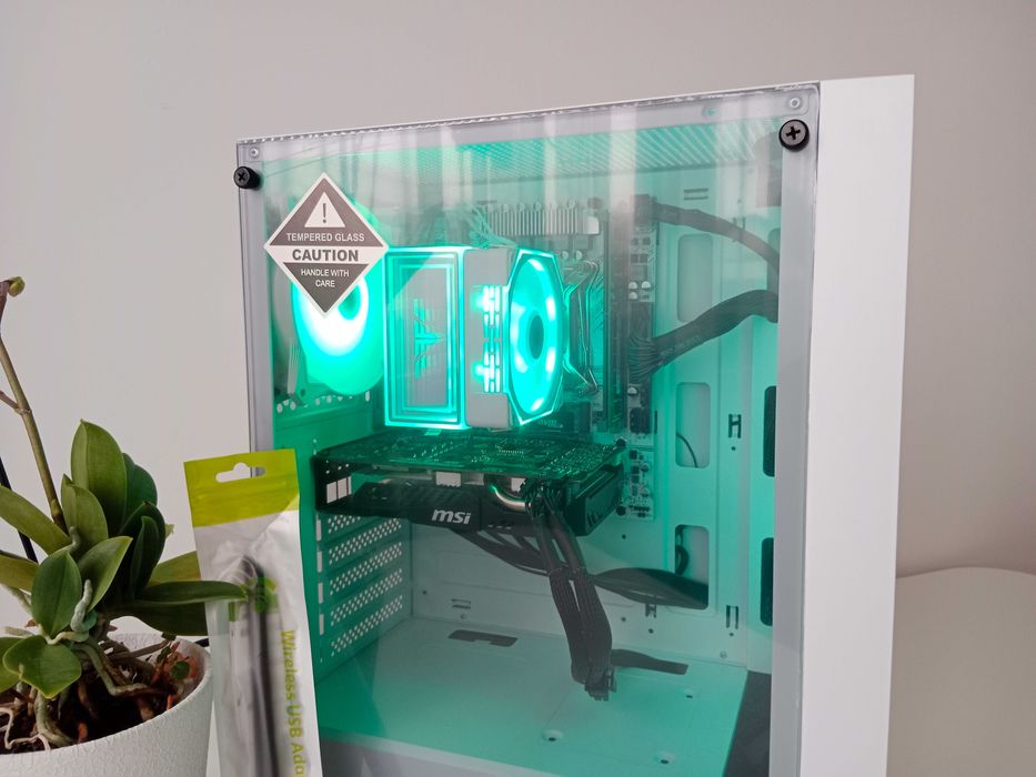 Komputer Intel/gtx 1060 6gb/16gb ram/512gb ssd m2 / Nowe podzespoły