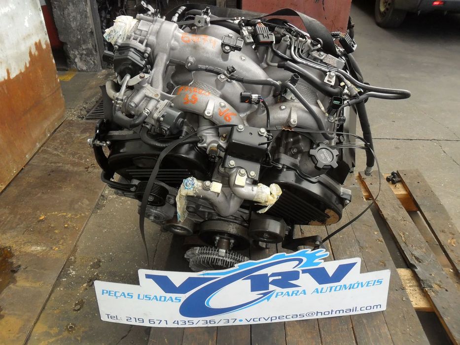 Motor Mitsubishi Pajero II  3.5 V6 24V Ref.: 6G74 - Motor Usado