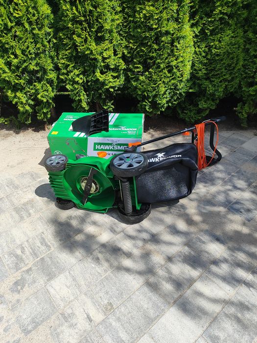 Kosiarka elektryczna Hawksmoor 1600wat, 37cm, 40l