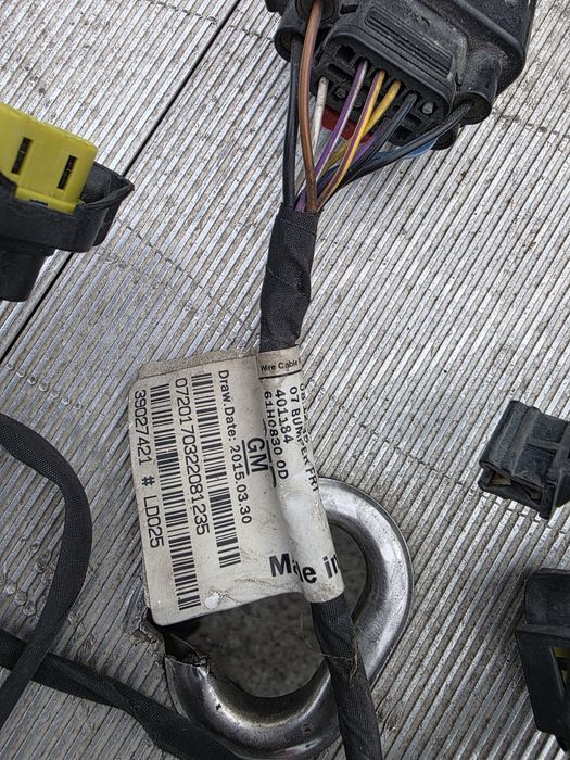 Astra K  Wiązka Parktronik przód Pdc Halogen