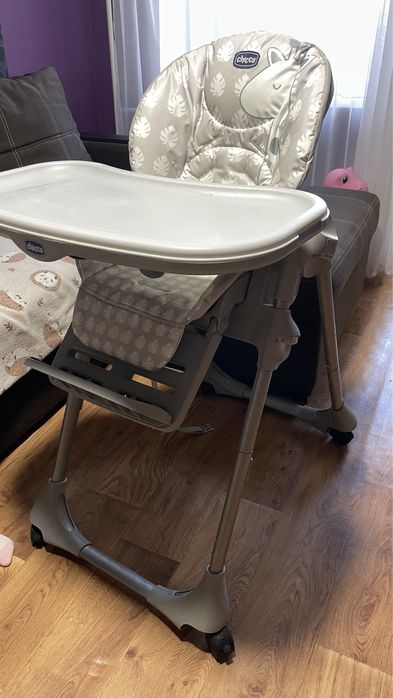 Стільчик для годуванняChicco Polly Easy Giraffe