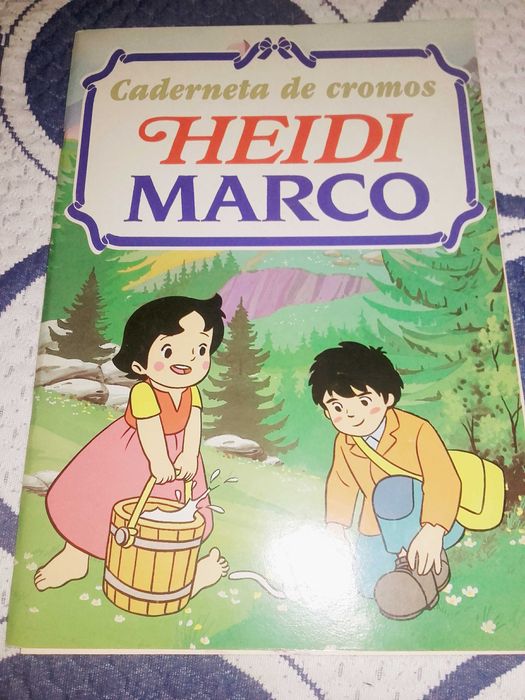 Cassetes Livros Caderneta E Mala Heidi Marco Conjunto/Separado Novos
