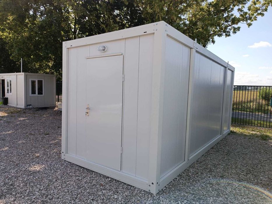 Kontener magazynowy, pawilon, bez okien