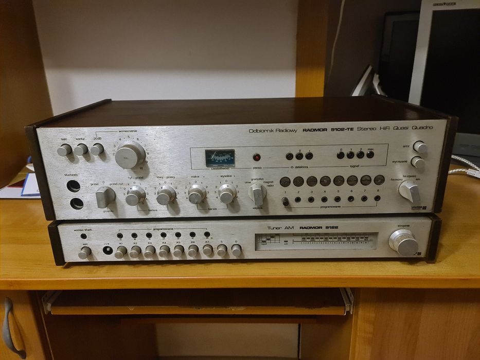 Amplituner Unitra Radmor 5102 Te Radmor 5122 Tuner 5102-TE 5100 Tonsil