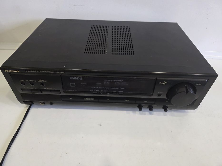 Amplituner Technics SA-EX120 AV i Odtwarzacz Blu-ray/DVD Philips BDP77