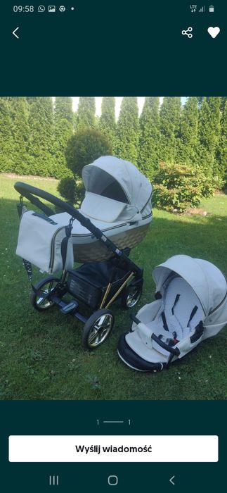 Wózek 2w1 Adbor  OX-V 3D