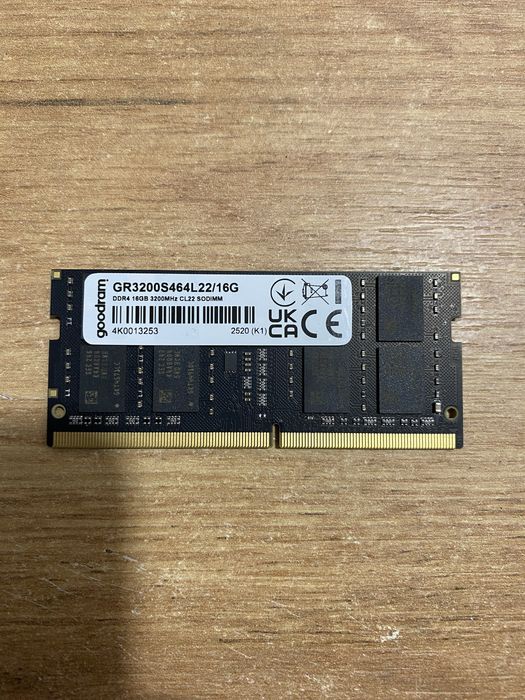Оперативная память ddr4-3200 16gb GOODRAM