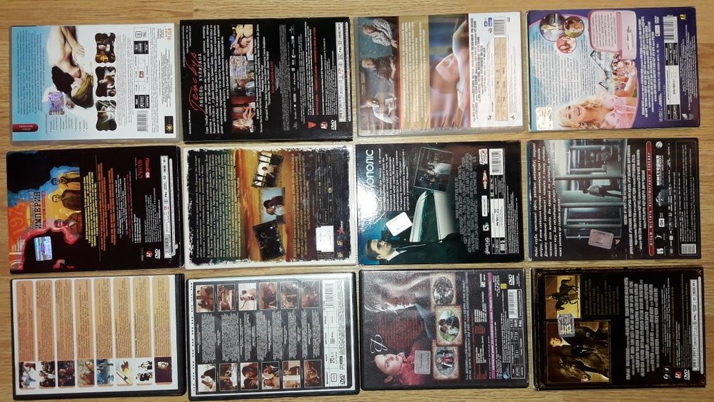 Фильмы на DVD. Лицензионные и нет, в суперобложках и без