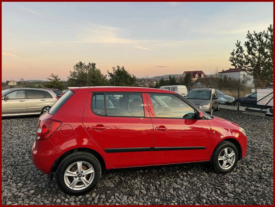 Skoda Fabia 2009r 1.4 Klima Alumy POLSKI SALON Nowe Opony Bez Wkładu Do Jazdy