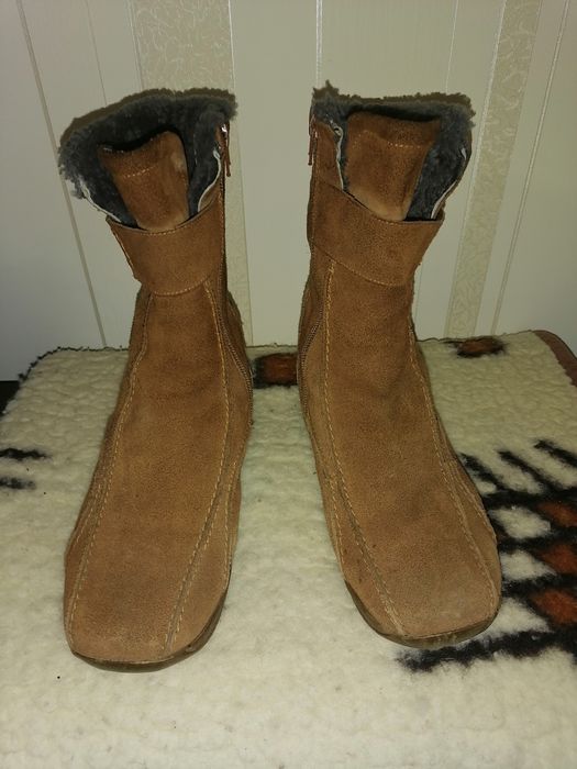 Полусапожки тёплые зима