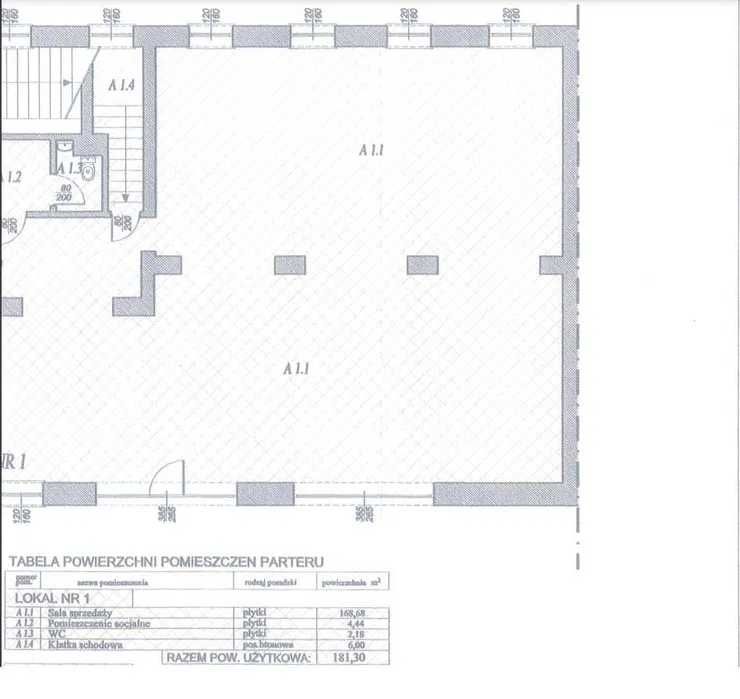 Na sprzedaż lokal handlowo-usługowy 180 m² + piwnica 75 m² Prudnik