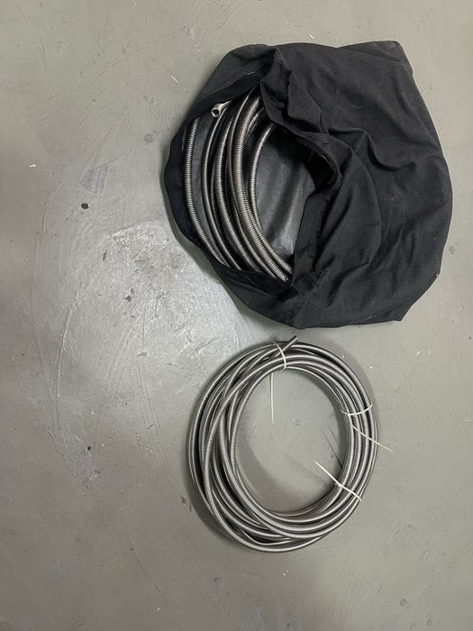 Tubo corrogado em aço inox