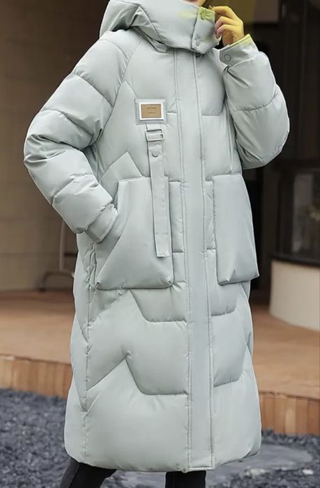 Нове зимове жіноче пальто,куртка зимова подовжена.