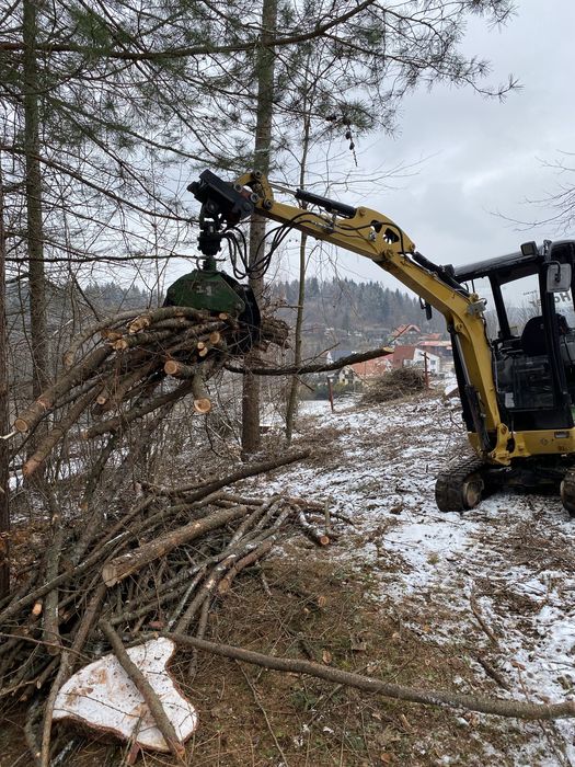 Uslugi minikoparka 2t cat