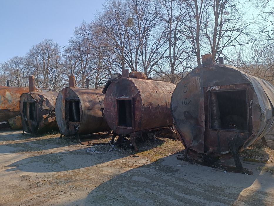 Печи для производства древесного угля