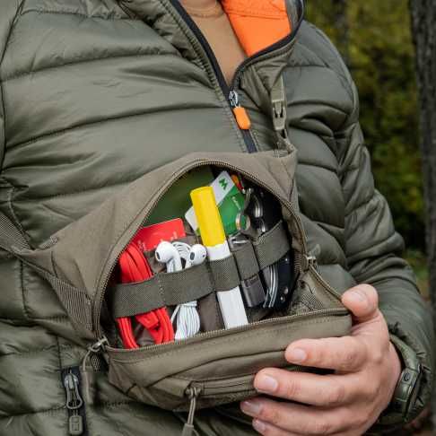 M-Tac сумка Companion Bag Small Ranger Green, Dark Coyote, Black