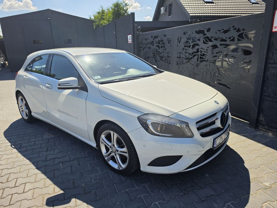 Mercedes A180/ 2013r 165tkm SUPER STAN ! Skóry Biały