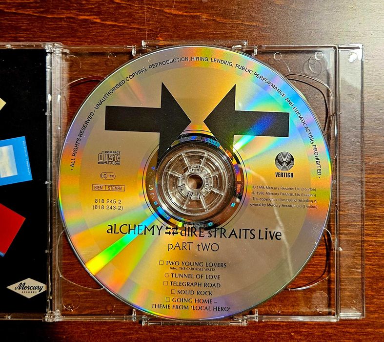CD Dire Straits ALCHEMY