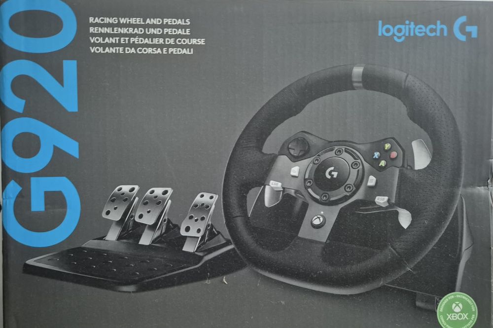 Kierownica Logitech G920 + pedały na gwarancji