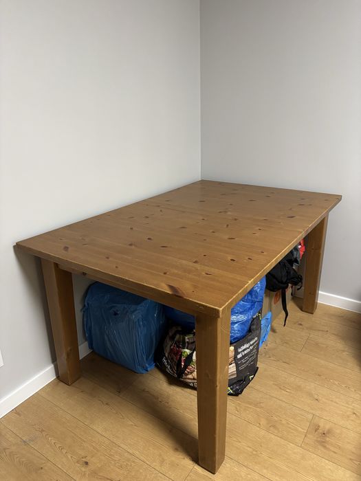Drewniany stół 147/204/95 cm Stornas IKEA