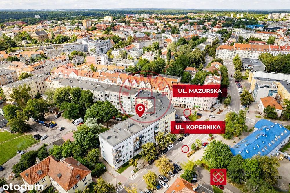 2 pokojowe mieszkanie Olsztyn Kopernika