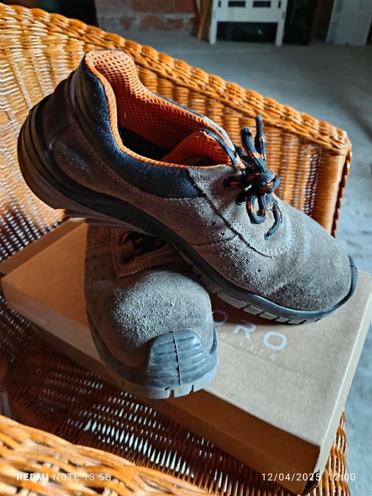 Sapatos de trabalho biqueira de aço