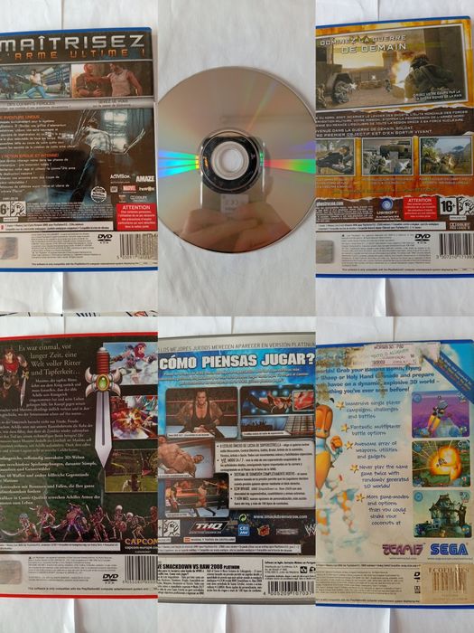 Conjunto de jogos PS2
