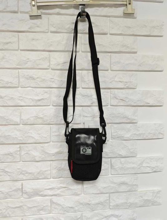 Life! чоловіча сумочка мала для документів / фотоапарата чорна сумка