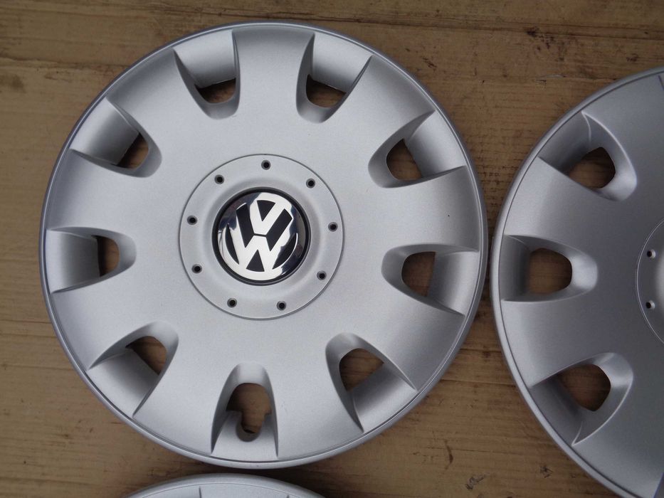Oryginalne kołpaki, komplet kołpaków 15 VW, VOLKSWAGEN