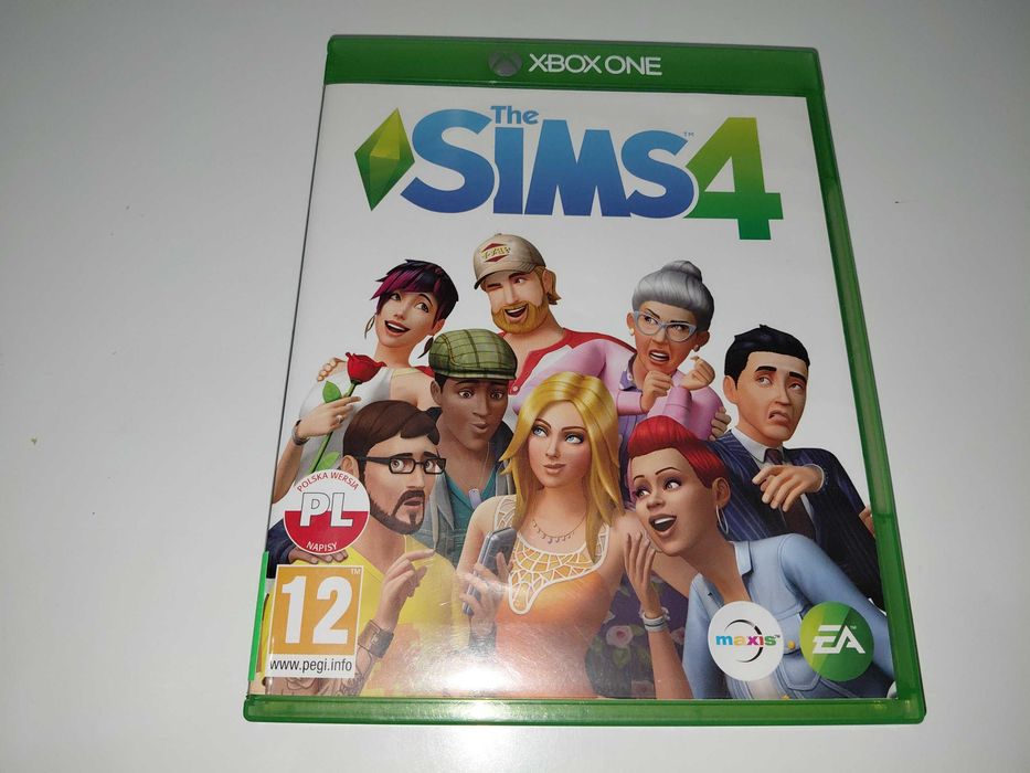 xbox one SIMS 4 PL po polsku budowa i aranżacja domów, GRA NA PŁYCIE