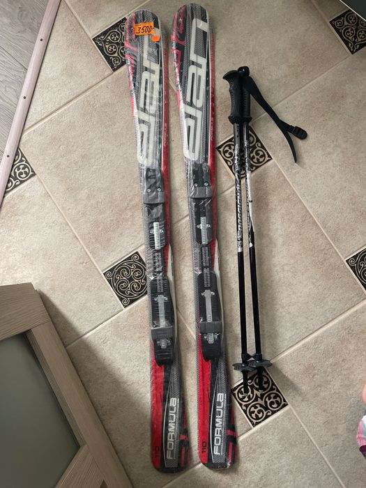 Нові лижі elan formula 110 + палки rossignol 120