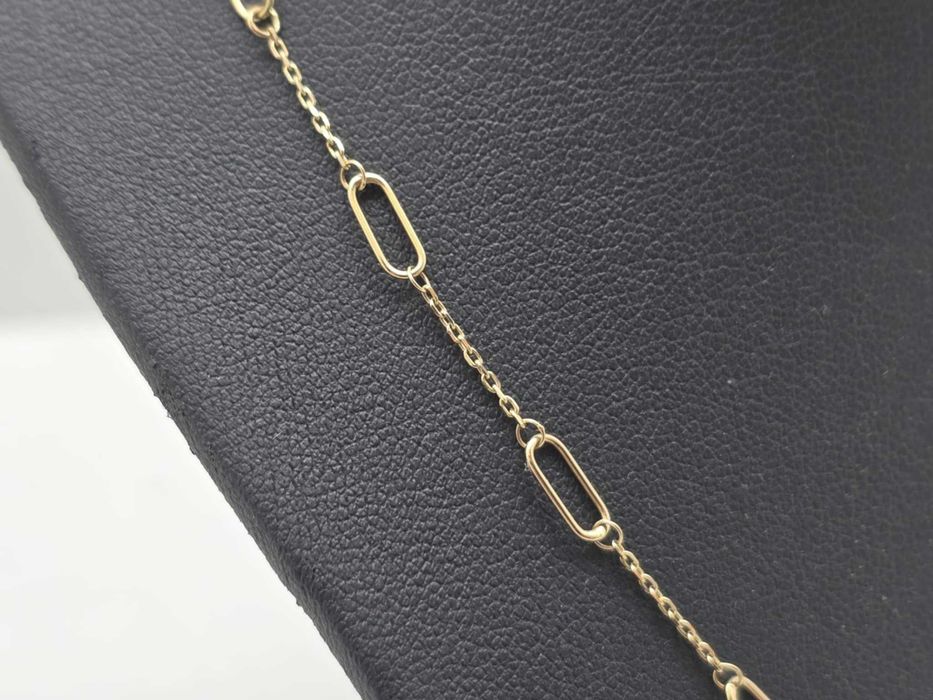 NOWY śliczny złoty łańcuszek 585 celebrytka - 44cm - 2,55g