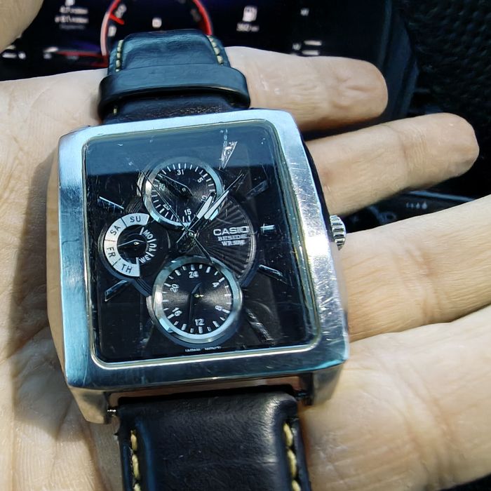 Casio Edifice – sprawny | nowa bateria | kwarc