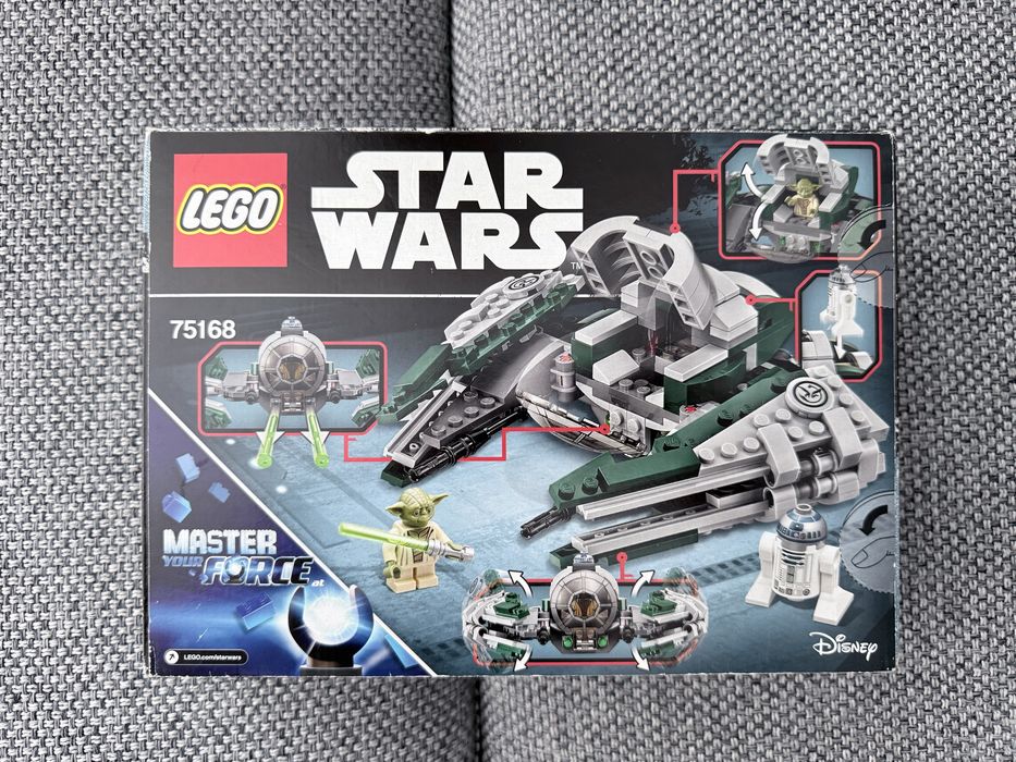 Nowy oryginalny zestaw LEGO 75168 Star Wars Jedi Starfighter Yody