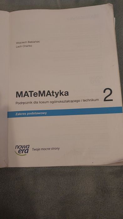 Matematyka 2 nowa era