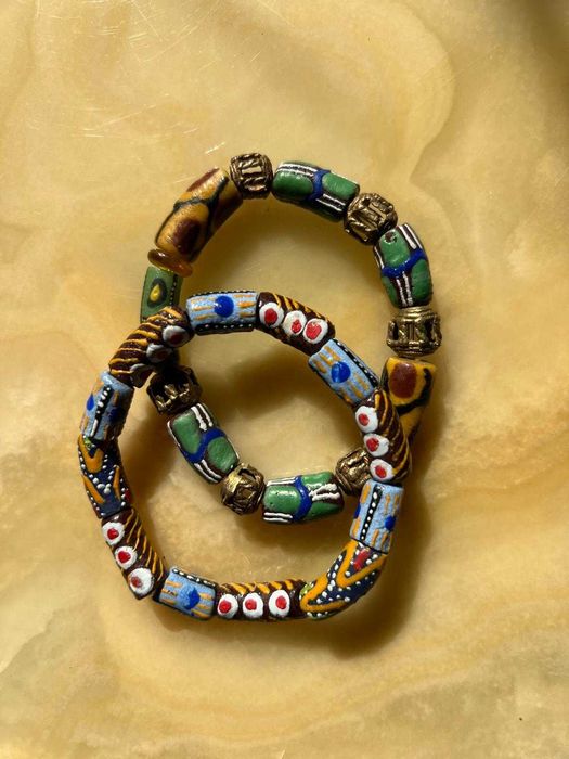 unikalne bransoletki aszanti ghana hand made etno afryka boho