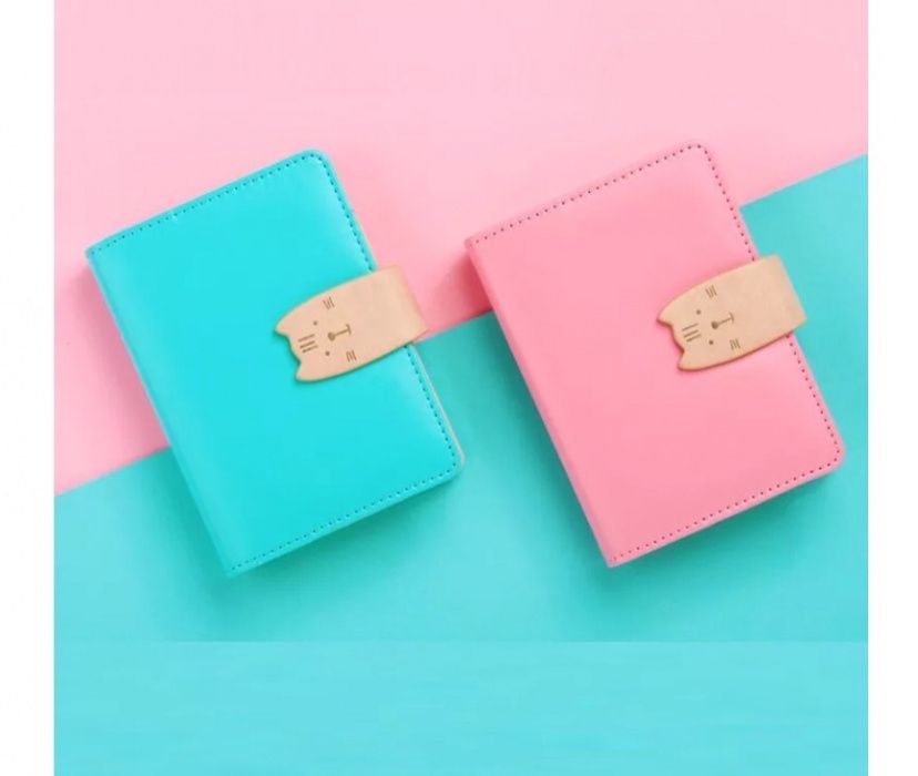 Mini organizer de bolso, rosa ou verde, novos