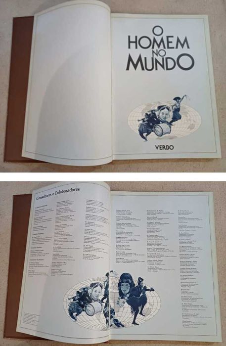 Livro - O Homem no Mundo (Atlas of Mankind), Editorial Verbo